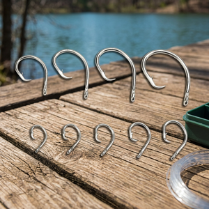 [Yooseung Industrial] Hameçon circulaire de pêche en mer robuste en acier inoxydable forgé, tranchant et barbelé, pour thon et pêche au palangre - Product Image 3