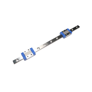 Riel de guía lineal KGG Ball MGR, deslizador de precisión de acero inoxidable en miniatura con bloqueo superior e inferior, alta precisión - Product Image 1
