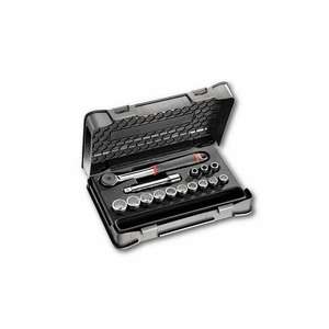 Usag-การแบ่งประเภท U06040301กับซ็อกเก็ตหกเหลี่ยมในกรณี ABS (15ชิ้น)-ชุดวงล้อและซ็อกเก็ต8001150009266 1/2" - Product Image 1