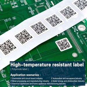 Autocollant Thermorésistant Écologique pour Ordinateur, Personnalisable, pour PCB/PET, Résistant aux Hautes Températures (200/300/400/500/600 Degrés) - Product Image 4