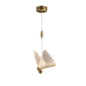 Hotel Moderne Hangende Plafondlamp Acryl Vlinder Hanglamp Decoratieve Kroonluchter - Product Image 2