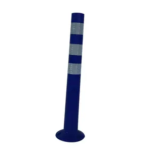 PU Soft Unbreakable Flexible Guardrail Warning Column Traffic Pole Delineator Post Warning Traffic Post