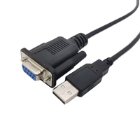 Directo de fábrica USB DB9 RS485 convertidor FTDI Chip impermeable PVC chaqueta trenza personalizado OEM ordenador adaptador serie (cámara CE/FCC