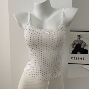 Brandy Zweiteiliges Nachtwäsche-Set aus reiner Baumwolle Camisole Shorts T-Shirt mit Rundhals ausschnitt Lange Hosen Lounge wear Floral für Damen bekleidung - Product Image 4