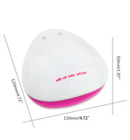 전문가용 신제품 쉘 디자인 12구 미니 UV LED 네일 램프 USB 전원 휴대용 빠른 경화 젤 폴리쉬 네일 드라이어