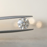 Diamants ronds brillants de laboratoire de haute qualité, 0,3 ct, 0,5 ct, 1 ct, en vrac, VS1, blancs, certifiés IGI, vente en gros