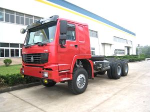 Sinotruk Howo 6x6 Allrad-LKW Luftfederung Fahrersitz Diesel kraftstoff Euro 2 Emissions standard Links Weichai Neu - Product Image 6