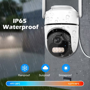Caméra sans fil réseau KERUI 3MP Suivi de mouvement humain Caméra <span class=keywords><strong>IP</strong></span> PTZ WiFi Surveillance de sécurité à domicile Bureau CCTV IP65 Application ICSEE - Product Image 3
