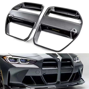 Grille en carbone sec G80 pour M3 G80 G82 G83 M4, grille de pare-chocs avant en carbone sec, style V/ST, grille en fibre de carbone - Product Image 3
