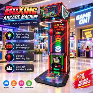 Machine d'arcade de sport de haute qualité pour centre de jeux, jeu de boxe à récompense par ticket - Product Image 1