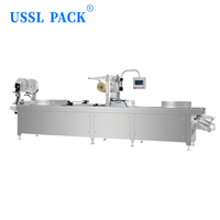 HVR-420A-U Instelbare Automatische Verpakkingsapparatuur voor Vers Fruit en Vlees, Hoge Snelheid Rolfolie Thermoform Verpakkingsmachine
