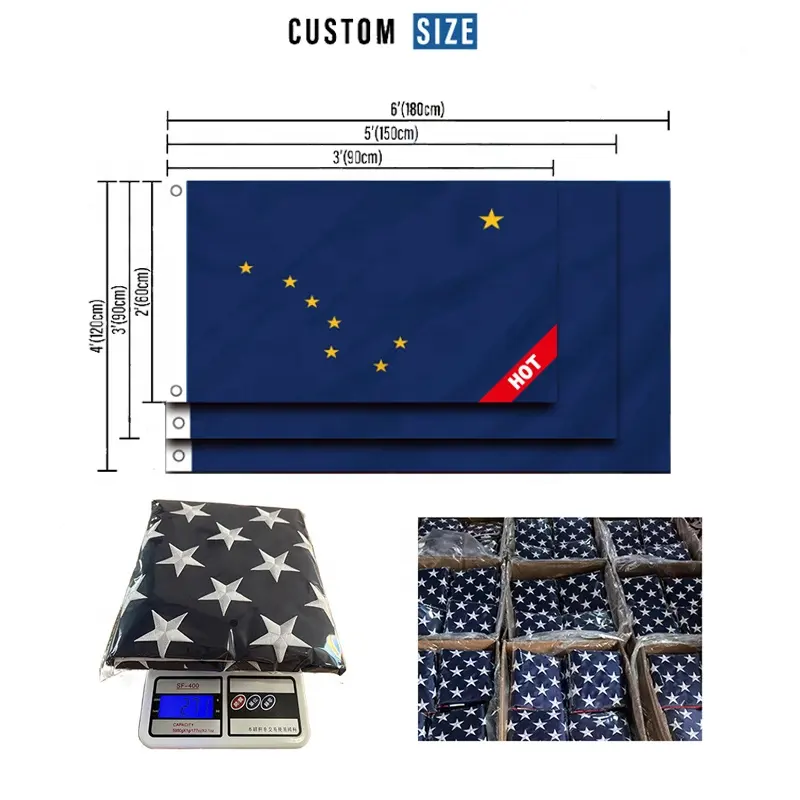 HanDa 3*5Ft customizable Longest Lasting national Flags outside all weather with beautiful colors national flag