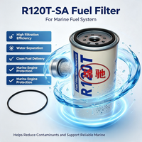 Filtre à carburant de haute qualité pour moteur de bateau, 10 microns, R120P R120T-SA, pour systèmes de filtration hors-bord