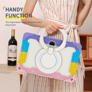 Custodia per Tablet <span class=keywords><strong>Huawei</strong></span> Honor Pad 9 <span class=keywords><strong>10</strong></span> 12.1 <span class=keywords><strong>Matepad</strong></span> Air 12 12X GT Pro 12.3 13 con Rotazione a 360°, Supporto Armor e Cover in PC e Silicone - Product Image 2