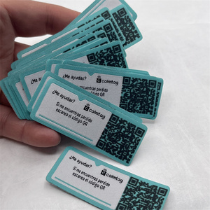 Étiquettes tissées NFC pour vêtements, étiquettes de vêtements en balles, étiquettes à déchirer pour chaussures, étiquettes personnalisées de mode privée - Product Image 1