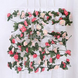 <span class=keywords><strong>Flores</strong></span> Artificiales de Seda de Calidad para Comercio Exterior, 45 Cabezas de Rosa, 45 <span class=keywords><strong>Flores</strong></span>, Tipo Enredadera - Product Image 2
