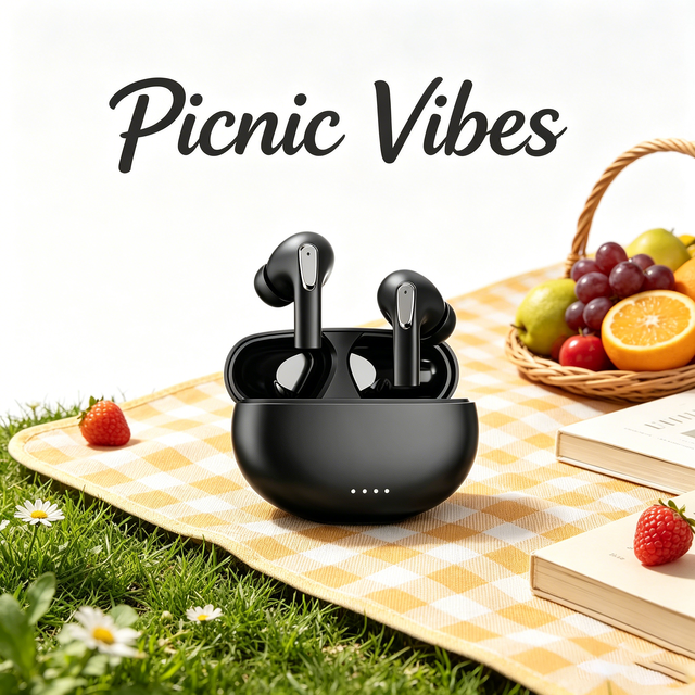 GT151 TWS Wireless Earbuds, 5.4 Half In-Ear Headset, Active Noise Cancellation HiFi Sound IP Life Waterproof