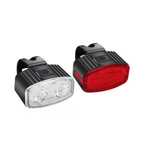 Accesorios para bicicletas, juego de luces traseras delanteras para bicicleta, faro delantero con carga USB para bicicleta, <span class=keywords><strong>MTB</strong></span> impermeable para luz trasera, linterna LED - Product Image 6