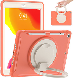 Funda resistente a prueba de golpes para iPad 10,2, carcasa 2020/2019 con soporte para lápiz, mango de agarre - Product Image 3