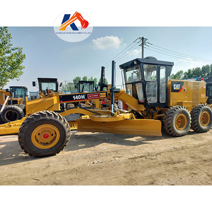 รถมอเตอร์เกรดเดอร์มือสองราคาถูก Cat 140H 140K รถเกรดเดอร์ Caterpillar 140H มือสองสำหรับขาย ของแท้ - Product Image 1