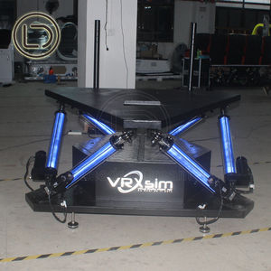 แพลตฟอร์ม LeaderDream Factory VR <span class=keywords><strong>Fly</strong></span>&Car 6 Dof ระดับมืออาชีพ พร้อมเอฟเฟกต์หลากหลาย แพลตฟอร์ม 6 Dof ระดับมืออาชีพ สำหรับจำลองการแข่งรถ F1 - Product Image 6