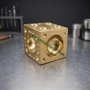 LUXURO Bloque de Latón para Abombado/Conformado, Herramienta de Joyería para Engastar Joyas de Oro, Plata y Cobre GS581 - Product Image 4