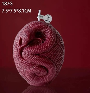 Juego <span class=keywords><strong>de</strong></span> 6 Velas Aromáticas <span class=keywords><strong>de</strong></span> Serpiente Hechas a Mano para Halloween, Decoración Gótica Espeluznante para Fiestas, <span class=keywords><strong>Casa</strong></span> <span class=keywords><strong>del</strong></span> Terror, Festividades Religiosas - Product Image 4