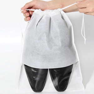 Bolsa de zapatos antipolvo personalizable impermeable desechable no tejida transparente organizador de almacenamiento de zapatil - Product Image 3