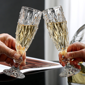 Verre à Vin Dégustation Clair <span class=keywords><strong>de</strong></span> Haute Qualité, Flûte à <span class=keywords><strong>Champagne</strong></span> en Cristal pour Maison, Jus et Vin Rouge - Product Image 3