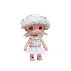 Gazi Jie 20cm Doll Dress Lace A-Line Sleeveless <b>Princess</b> Outfit For 1/8 Scale Posable Dolls Girls Fashion <b>Clothes</b> - Product Image 5