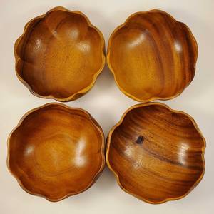 <span class=keywords><strong>Bol</strong></span> à pain en bois massif naturel de grande taille de haute qualité personnalisé Décoration rustique de ferme pour la maison <span class=keywords><strong>Bol</strong></span> à pâte en bois rustique - Product Image 3