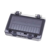 Boîtier de commande étanche IP67 en ABS PC blanc avec fenêtre de protection transparente pour interrupteurs électriques à 2-12 voies