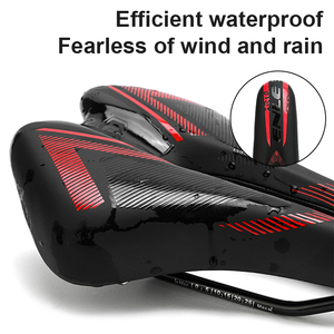 <span class=keywords><strong>Asiento</strong></span> de <span class=keywords><strong>Bicicleta</strong></span> de Montaña ENLEE, Cómodo, de Esponja, con Cojín de Ciclismo, <span class=keywords><strong>Asiento</strong></span> Hueco de Cuero PU - Product Image 4