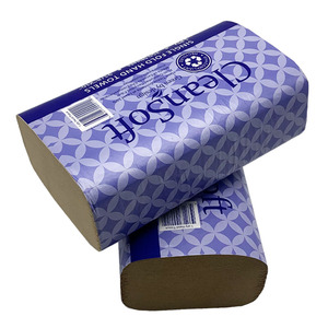 <span class=keywords><strong>Papier</strong></span> essuie-tout en V plié, couleur kraft brun, en pâte recyclée, excellent rapport qualité-<span class=keywords><strong>prix</strong></span> - Product Image 4