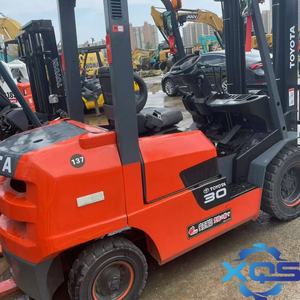<span class=keywords><strong>TOYOTA</strong></span> 30 Forklift Mini 3ton pencetak bekas asli Jepang kecil kondisi baik diskon besar di Tiongkok penjualan laris - Product Image 4