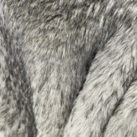 Tissu en fausse fourrure à poils longs 100% polyester respirant, chaud, léger, doux et tendance pour vêtements, jouets et textiles de maison