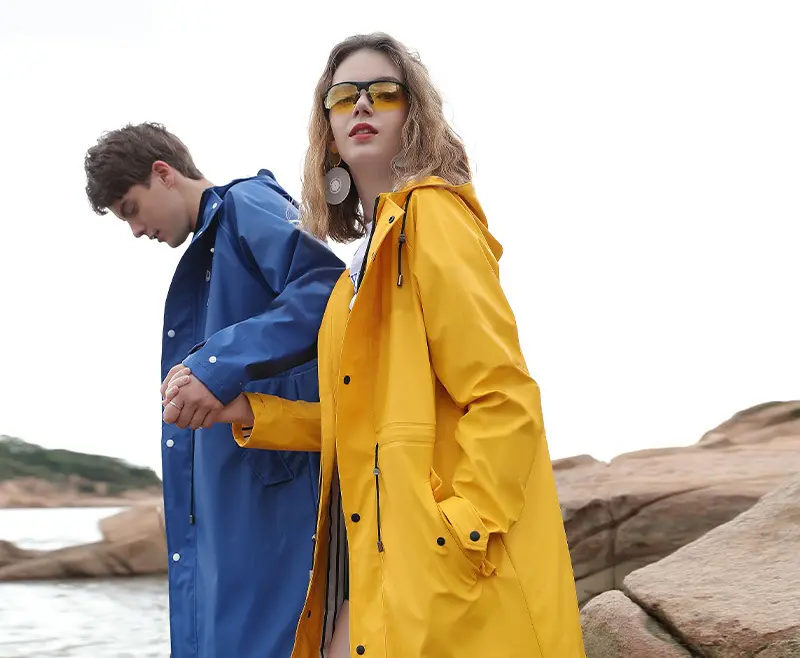New Fashion Waterproof Multicolor Raincoat Riding Outdoor Poncho Body Rain Suit