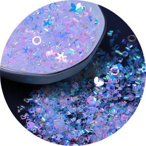 Glitter a Forma di Perline Bingsu, Paillettes Sciolte per Decorazione di Carte, Nail Art, Scrapbook, <span class=keywords><strong>Confetti</strong></span> Fai-da-Te - Product Image 6