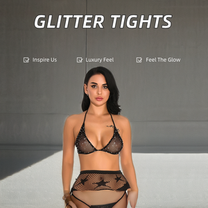 Jingwen Oem Calcetines Ladies <strong>Glitter</strong> <strong>Tights</strong> Geometric Jacquard Pantyhose for <strong>Women</strong> Figure-Fitting Dresses Stockings - Product Image 6