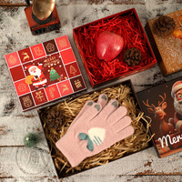 Nouvelle boîte cadeau de Noël en papier couché, grande boîte d'emballage pour écharpe et tasse isotherme, Noël ou design personnalisable en stock