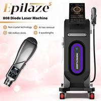 Perfectlaser 4 longueurs d'onde 1200W 808nm Diode, embouts détachables, 100 millions de coups, machine d'épilation laser pour salon de beauté et spa