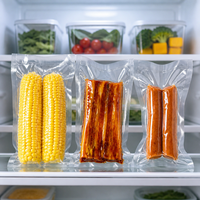 Sacs sous vide en nylon transparents de qualité alimentaire à haute barrière, vente en gros directe usine