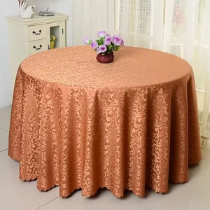 <span class=keywords><strong>Nappe</strong></span> de table ronde personnalisable en gros pour mariage, couleur ivoire, durable, multicolore, pour événements et décoration de mariage - Product Image 2