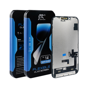 Écran tactile LCD OLED souple JK pour <span class=keywords><strong>iPhone</strong></span> <span class=keywords><strong>14</strong></span> 6,1 pouces, assemblage d'écran numérique pour réparation de téléphone - Product Image 1