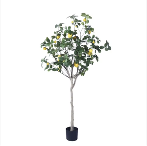 Vente en gros d'arbres fruitiers artificiels miniatures en plastique écologiques, calamondins et clementines, décorations d'intérieur pour Noël et Pâques - Product Image 5