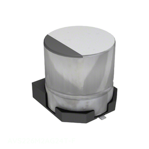 ตัวเก็บประจุแบบ SMD รุ่น AVS226M2AG24T-F ความจุ 22 ไมโครฟารัด แบบติดตั้งบนพื้นผิว ทำจากอะลูมิเนียม ความแม่นยำ 20% แรงดัน 100 โวลต์ - Product Image 1