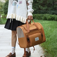 Sac à dos de transport pour chat - Sac à dos portable, respirant, extensible et de grande capacité pour chats, chiens et autres animaux de compagnie - Achat en gros