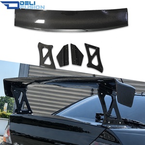 สำหรับมิตซูบิชิ แลนเซอร์ อีโวลูชั่น EVO 7 8 9 CT9A ปี 2001-2007 คาร์บอนไฟเบอร์ VRS EURO สปอยเลอร์หลังทรง GT ชุดแต่งตัวถังรถยนต์ อะไหล่แต่ง - Product Image 1