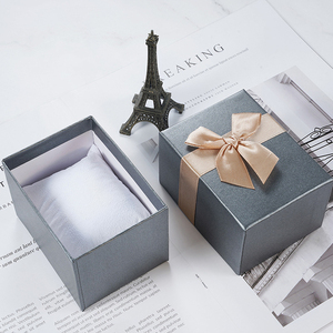 Boîte cadeau de luxe personnalisée en carton noir de haute qualité pour montres, vente en gros 2026 - Product Image 1