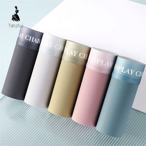 Boxers <span class=keywords><strong>en</strong></span> coton pur <span class=keywords><strong>pour</strong></span> <span class=keywords><strong>homme</strong></span>, caleçons sexy ultra-fins <span class=keywords><strong>en</strong></span> <span class=keywords><strong>soie</strong></span> glacée - Product Image 5